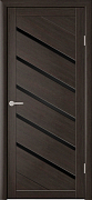 ПО Эко-шпон Сингапур-5 800 темный кипарис стекло черное 