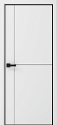 ПГ Vinyl PRO Графика-3 800 белый (композит кромка4 П-образная черная) 