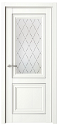 ПО Vinyl Прадо 700 белый стекло мателюкс "Гранд" молдинг серебро